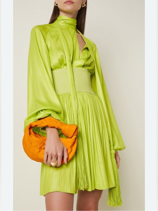 Bottega Veneta Dresses & Skirts - Bottega Veneta Tassel Detail Flared Dress